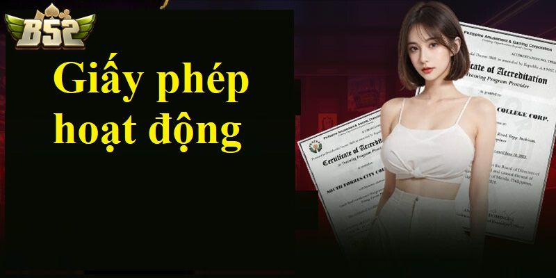 Cách kiểm tra giấy phép hoạt động B52