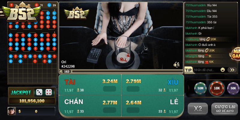 Trải nghiệm Baccarat Live hấp dẫn tại B52